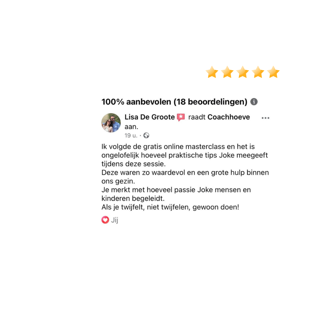 review masterclass Hoera, mijn kind heeft ADHD