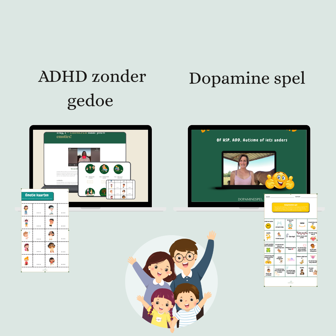 ADHD tools voor ouders - Coachhhoeve België